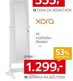 Skříňka na bižuterii Xora