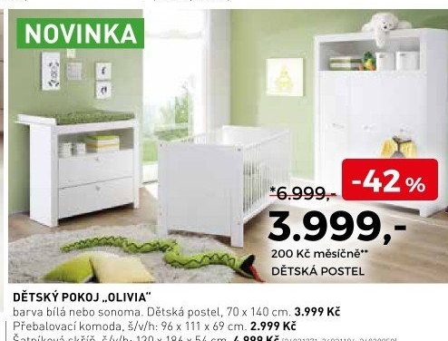 Dětský pokoj Olivia
