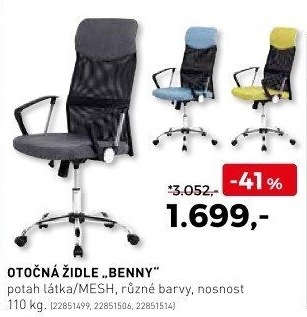 Otočná židle Benny