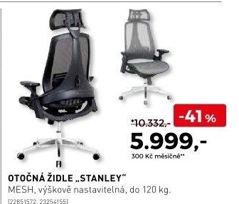 Otočná židle Stanley