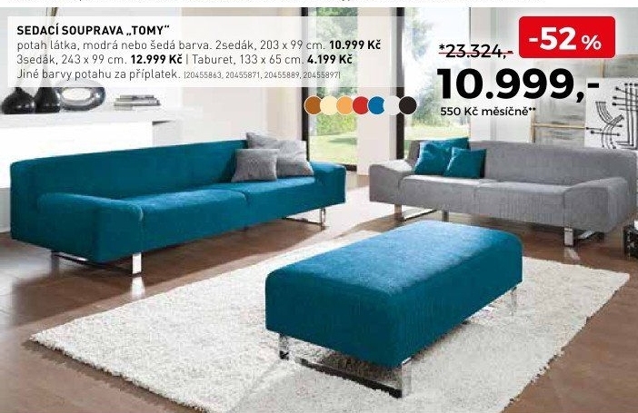 Sedací souprava Tomy