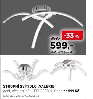 Stropní svítidlo Valerie