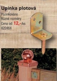 Držák plotových polí