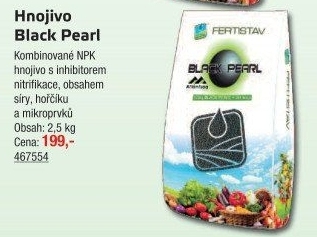 Hnojivo Black Pearl Fertistav