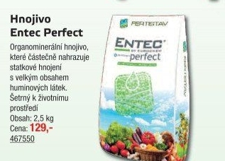Hnojivo Entec Perfect Fertistav