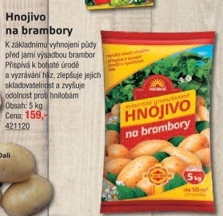 Hnojivo na brambory Forestina
