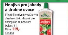 Hnojivo na jahody tekuté Natura Agro