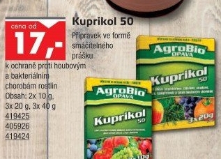 Přípravek proti houbovým chorobám Kuprikol AgroBio