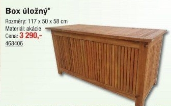 Zahradní box - truhla