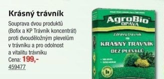 Zdravý trávník Agro bio Opava