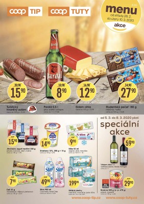 akční leták COOP 26.2.2020-10.3.2020