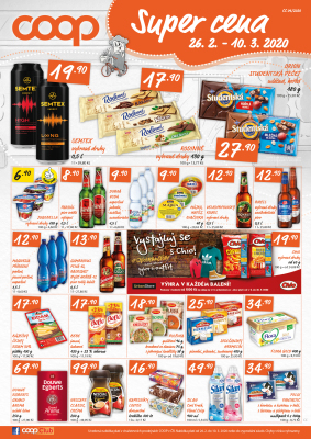 akční leták COOP 26.2.2020-10.3.2020
