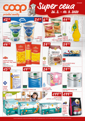 akční leták COOP 26.2.2020-10.3.2020
