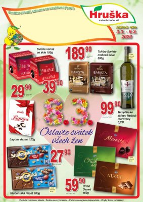 akční leták Hruška 3.3.2020-9.3.2020