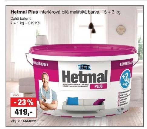 Barva Hetmal Plus Het