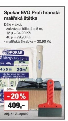 Fólie zakrývací Spokar