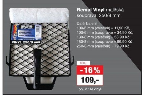Malířská souprava Vinyl Barvy a laky Hostivař