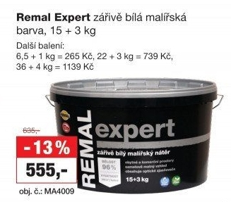Malířský nátěr Expert Remal