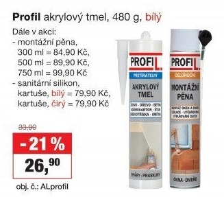Montážní pěna Profil