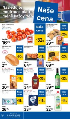 akční leták Tesco 4.3.2020-10.3.2020