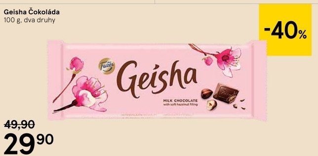 Čokoláda Geisha