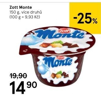 Dezert Monte Zott