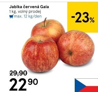 Jablka Gala