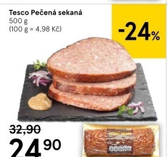Pečená sekaná Tesco