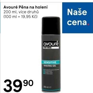 Pěna na holení pánská Avouré