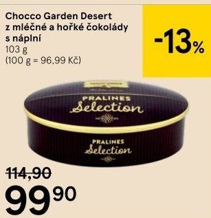 Pralinky Selection Chocco Garden