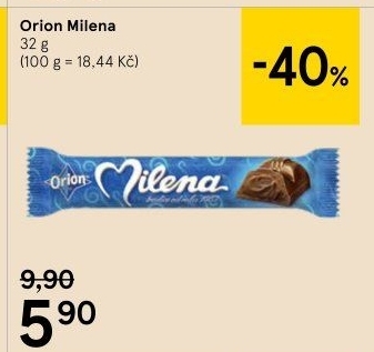 Tyčinka Milena Orion
