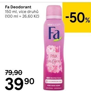 Deodorant sprej Fa
