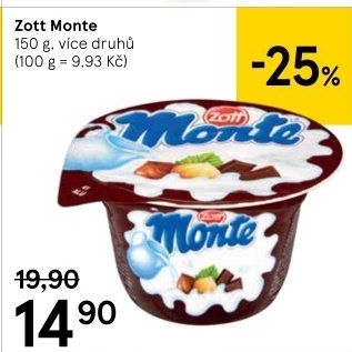 Dezert Monte Zott