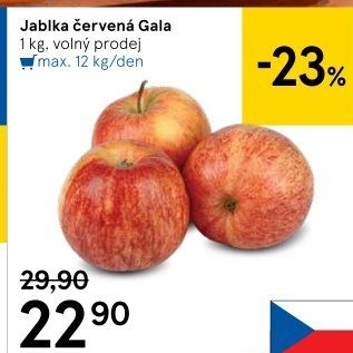 Jablka Gala
