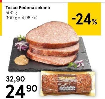 Pečená sekaná Tesco