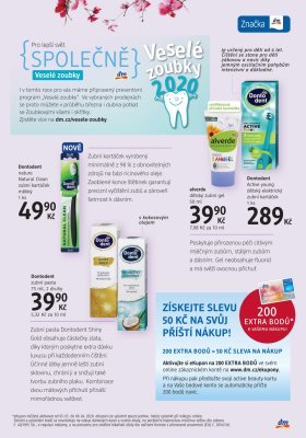 akční leták dm drogerie 5.3.2020-8.4.2020