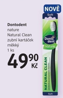 Kartáček na zuby Natural Clean Dontodent