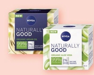 Krém pleťový rozjasňující Naturally Good Nivea