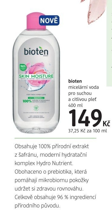 Micelární voda Bioten