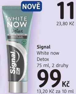 Pasta na zuby White Now Detox Signal