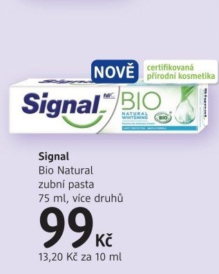 Pasty na zuby bio Natural Signal