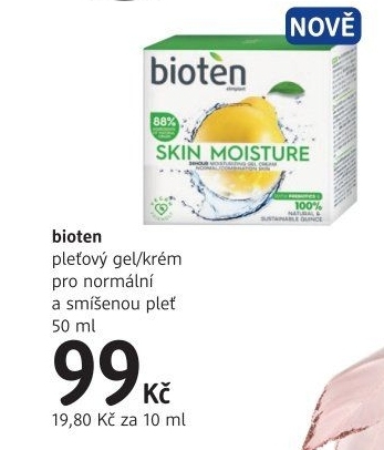 Pleťový krém gelový Bioten