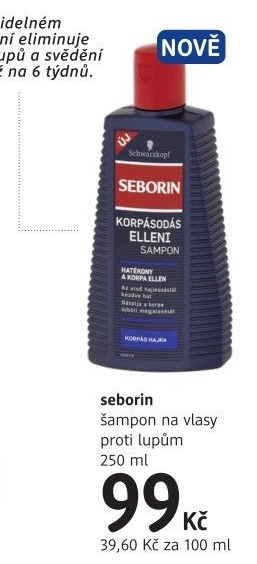 Šampon proti lupům Seborin Schwarzkopf