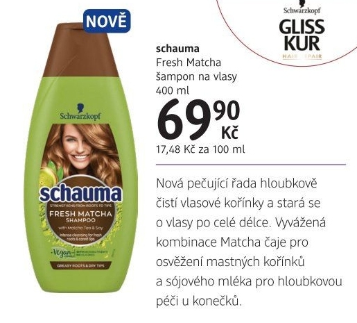 Šampon Schauma Schwarzkopf