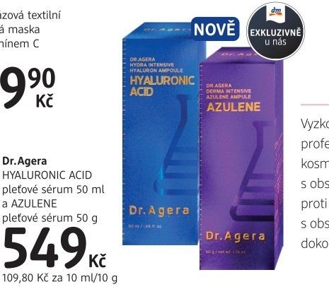 Sérum pleťové Hyaluronic Acid Dr.Agera