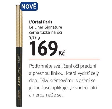 Tužka na oči Le Liner Signature L'