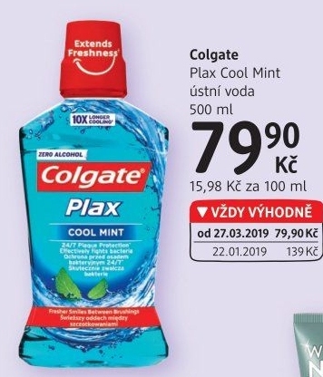 Ústní voda Plax Colgate