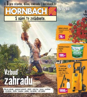 akční leták Hornbach 4.3.2020-31.3.2020