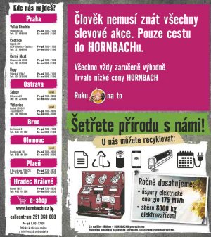 akční leták Hornbach 4.3.2020-31.3.2020