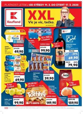 akční leták Kaufland 11.3.2020-17.3.2020